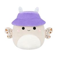Squishmallows Original Berit the Cream Moth Wearing Fuzzy Hat 16 Inch Soft Toy