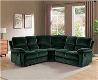Argos Home Toby Recliner Corner Sofa - Green