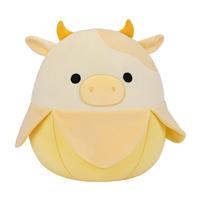 Squishmallows Original Bowman The Yellow Banana Cow 12 Inch Plush Toy