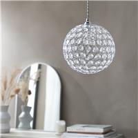 Argos Home Clear Beaded Orb Lampshade - 25cm