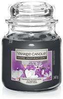 Yankee Home Inspiration Medium Jar Candle Midnight Magnolia