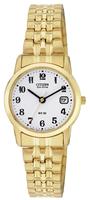 Citizen Ladies Gold Coloured Stainless Steel Expander Watch