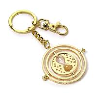 Harry Potter Gold Tone Spinning Time Turner Keyring