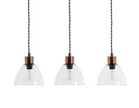 Argos Home Highland Lodge Metal 3 Light Pendant Light - Grey