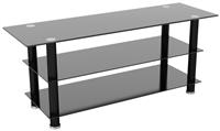 AVF Glass Up to 65 Inch TV Stand - Black