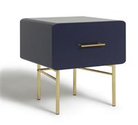 Habitat Wilderness 1 Drawer Bedside Table - Blue