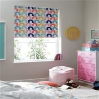 Habitat Kids Rainbow Blackout Roller Blind - Multi - 4ft