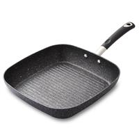 Tower Precision 28cm Non Stick Grill Pan - Grey