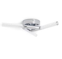 Argos Home Bubble 3 Light Flush to Ceiling Light - Chrome