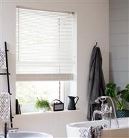 Habitat Faux Wood White Venetian Blind - 60cm