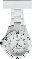 Constant Nurses' White Sports Fob Pin Fastening Watch