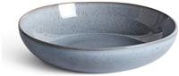 Habitat Evora 4 Piece Stoneware Pasta Bowls - Blue