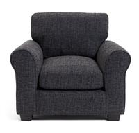 Argos Home Lisbon Fabric Armchair - Charcoal