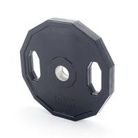 Pro Fitness Olympic Rubber Weight Plates 2 x 15kg