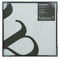 "Habitat Aluminus Black Metal Picture Frame - 16x16"""