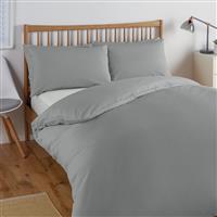 Habitat Cool Lyocell Cotton Dove Grey Bedding Set - Single