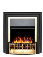 Dimplex Cheriton Deluxe 2kW Electric Freestanding Fire-Brass