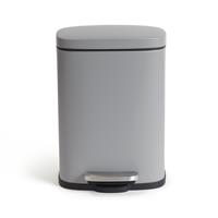 Argos Home 5 Litre Rectangular Bathroom Bin - Grey