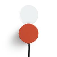 Habitat Banquo Plug In Wall Light - Orange