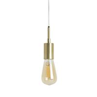 Habitat Lockie Brushed Brass Pendant Ceiling light - Gold