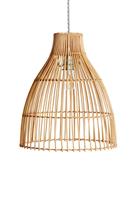 Habitat Camillo Neutral Rattan Easy Fit Pendant Shade - 40cm