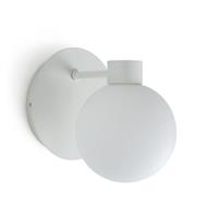 Habitat Opal Glass Bathroom Wall Light - White