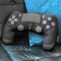 PlayStation Controller Shaped Cushion - Black - 45x32cm