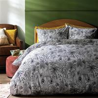 Habitat Cotton Jungle Black & White Bedding Set - Double