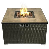 Peaktop HF31188AA UK Gas Fire Pit With Cover