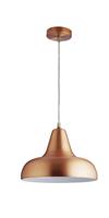 Habitat Aerial Spun Aluminium Ceiling Light - Copper