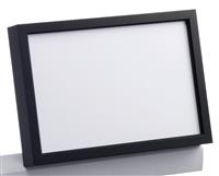 "Habitat Aluminus 2 Pack Black Metal Picture Frames - 4x6"""