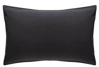 Habitat Washed Standard Pillowcase Pair - Charcoal