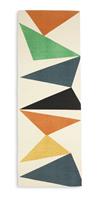 Habitat Tate Geometric Cotton Flatweave Runner - 200x70cm