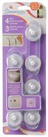 Dreambaby Multi-Purpose Latches (Lge-Sml) - Extra Value 7Pk