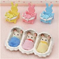 Sylvanian Families Triplets Care Set
