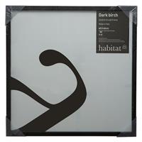 "Habitat Dark Birch Black Wooden Picture Frame - 24x24"""