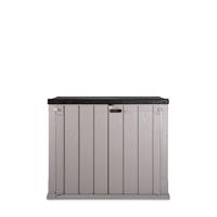 Toomax Storaway 842L Wood Effect Garden Storage Shed - Grey