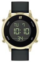 Spirit Men's Digital Black Strap Watch