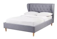 Argos Home Condor Double Fabric Bed Frame - Grey
