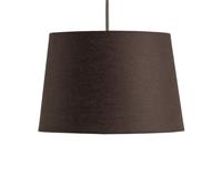 Habitat Dark Grey Textured Easy Fit Tapered Lampshade - 30cm