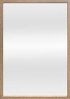 Habitat Oak Effect Mounted Wall Mirror - 105x75cm