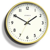 Jones Jam Wall Clock Cheeky - Yellow