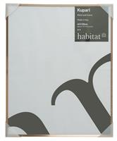 "Habitat Kupari Copper Effect Metal Picture Frame - 16x20"""