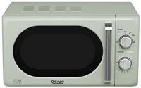 De'Longhi Argento Flora 800W Standard Microwave - Sage Green