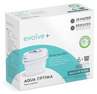 Aqua Optima Evolve Plus Water Filter Cartridges - Pack of 6