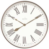 Acctim Northfield Wall Clock - Champange