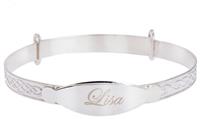 Revere Kid's Personalised Expandable ID Baby Bangle