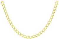 Revere 9ct Yellow Gold Italian Diamond Cut 22 Inch Chain