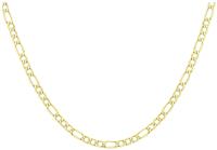 Revere 9ct Yellow Gold Italian Figaro Link 20 Inch Chain