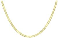 Revere 9ct Yellow Gold Italian Rambo 22 Inch Chain